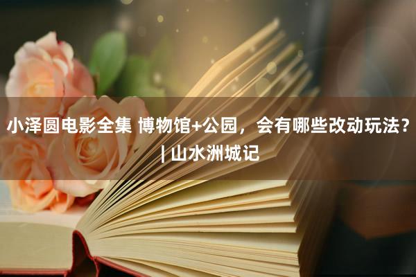 小泽圆电影全集 博物馆+公园，会有哪些改动玩法？ | 山水洲城记