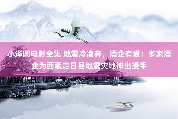 小泽圆电影全集 地震冷凌弃，酒企有爱：多家酒企为西藏定日县地震灾地伸出援手