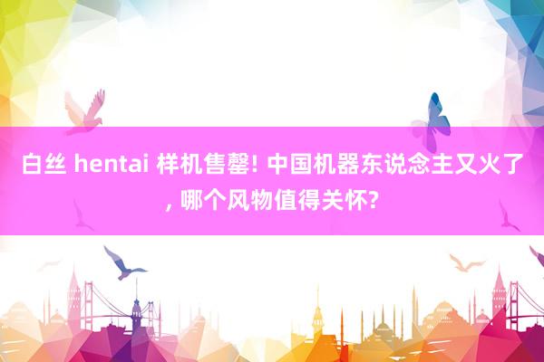 白丝 hentai 样机售罄! 中国机器东说念主又火了, 哪个风物值得关怀?
