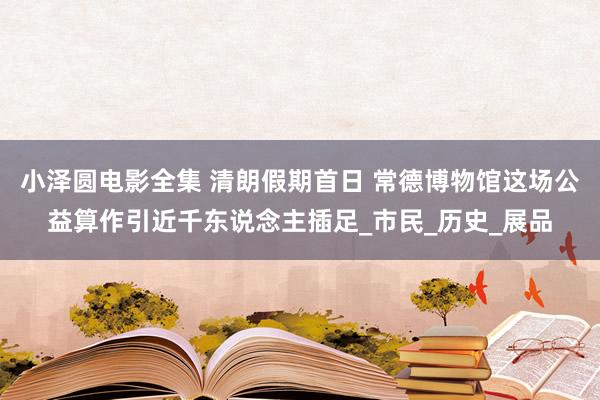 小泽圆电影全集 清朗假期首日 常德博物馆这场公益算作引近千东说念主插足_市民_历史_展品